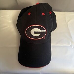 Georgia Bulldogs Cap Hat Adjustable OSFM Signatures Football NCAA Dawgs